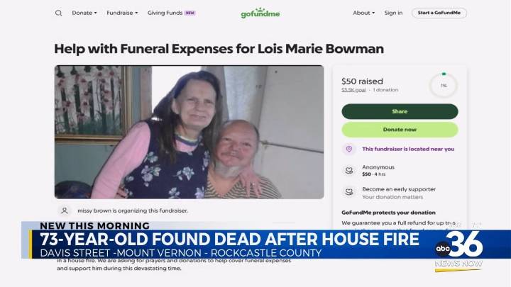 Rockcastle County coroner identifies woman killed in Mount Vernon house fire
