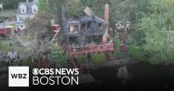 Woman jumps from second-floor balcony to escape Wrentham fire