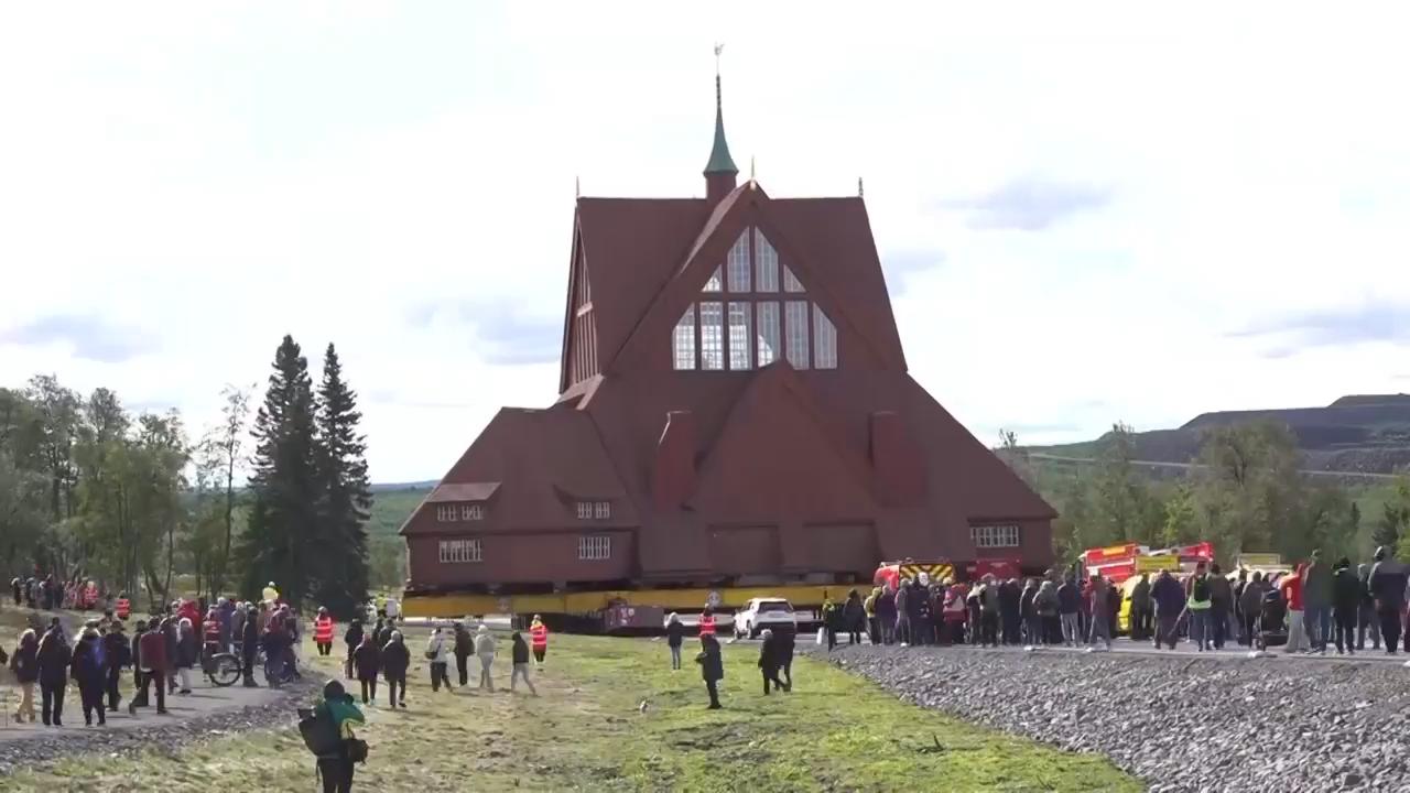 The cultural significance of Sweden's moving church