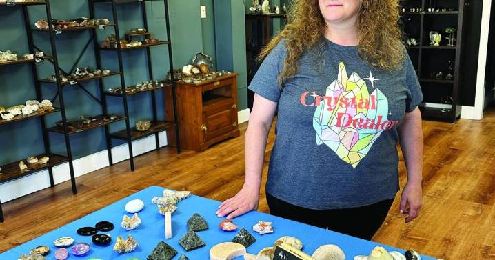 The future is clear for Amy Dumond's crystal business