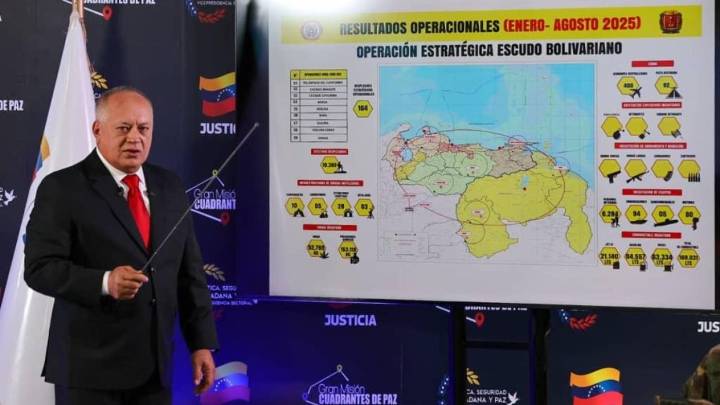 Cabello: Decomisamos el 70 y el 80% de la droga que intentan pasar