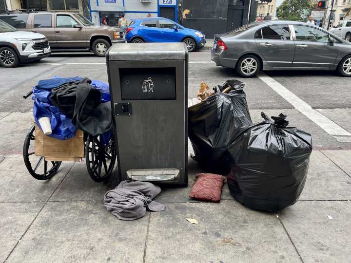 The Tenderloin has to replace its fancy trash bins