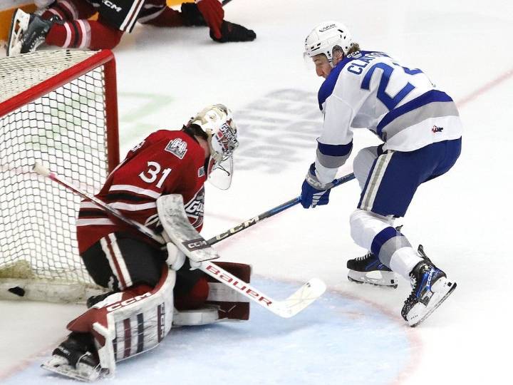 Sudbury Wolves high on Blake Clayton’s poise, perseverance, PK skill