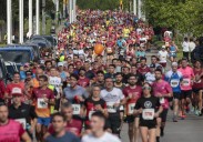 La nueva fecha de la Media Maratón de Gijón triunfa entre los aficionados