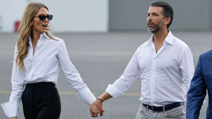 Don Jr. & Bettina Anderson's PDA Moments Feel So Performative