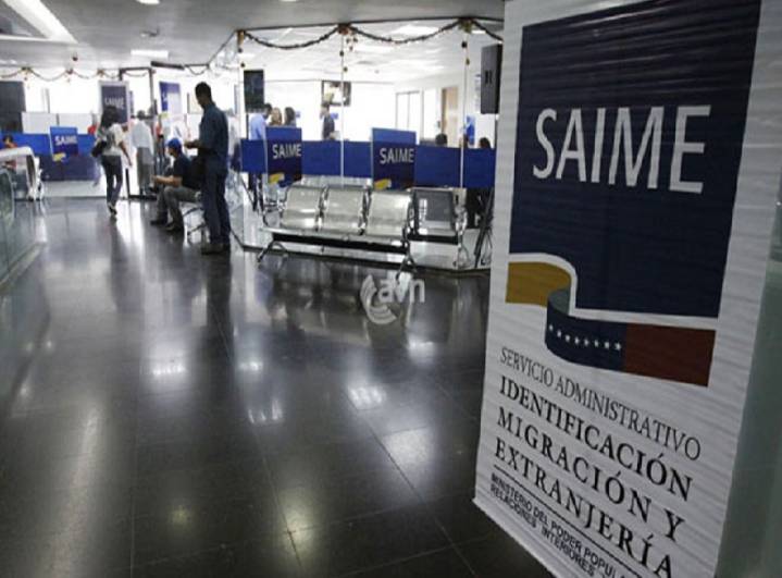 Saime realizará operativo sin cita de verificación de datos y renovación...
