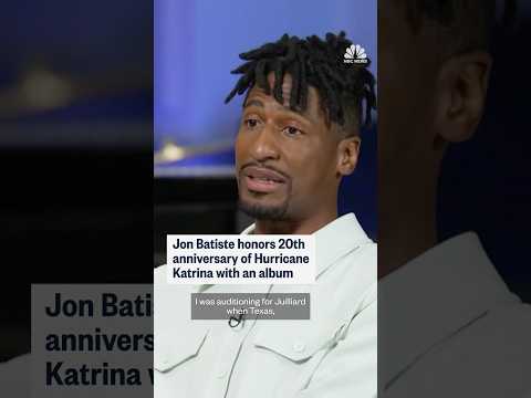 Jon Batiste honor 20th anniversary of Hurricane Katrina with an album