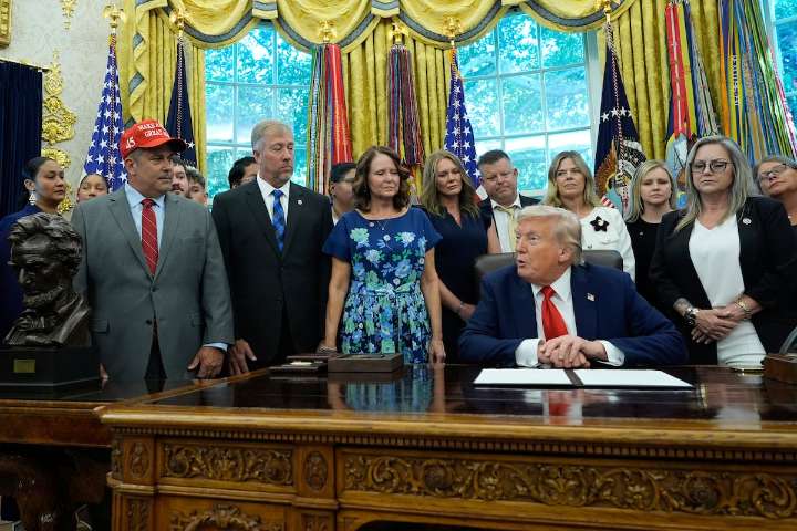 Trump claims big jump in VA trust scores, but data shows modest gains