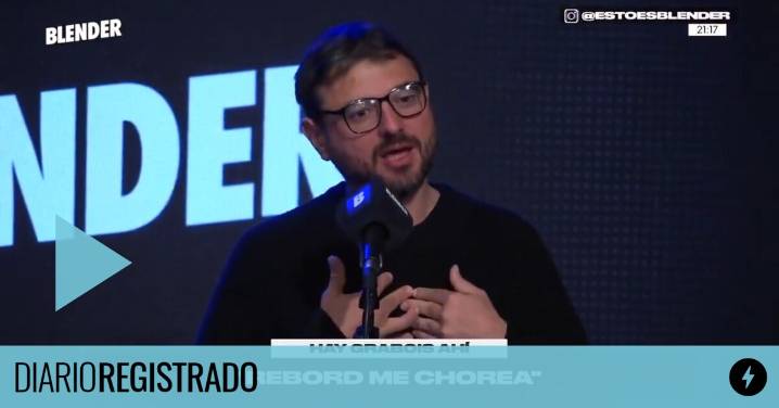 Juan Grabois sorprendió haciendo la Edibordial: "Estoy cansado, Rebord me chorea"
