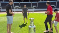 Panthers assistant coach Ruutu brings Stanley Cup to Finland's Olympic Stadium