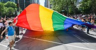 PHOTOS: Rainbow flags and politics on display at Montreal pride parade