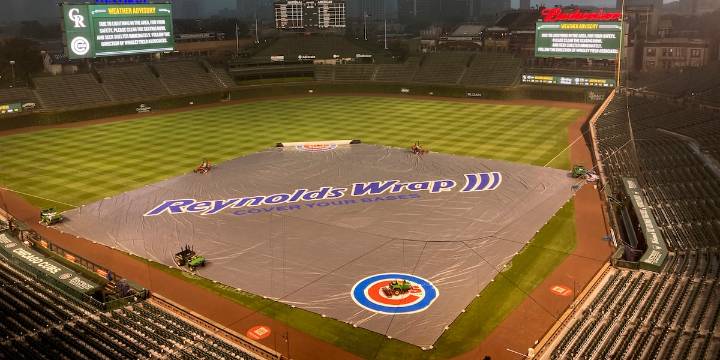 Game Two of Brewers vs. Cubs postponed due to inclement weather