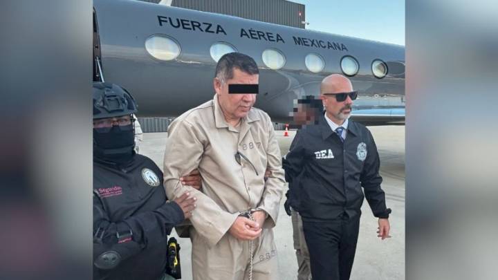 DEA revela primera foto de Abigael Gonzáles alias 'El Cuini', cuñado del "Mencho" tras extradición a EU
