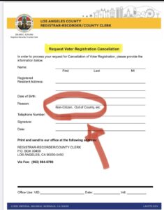 DOJ Demands Compliance, No Non-Citizens On Voter Rolls