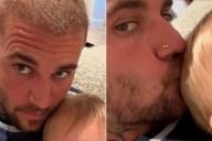 Justin Bieber and Son Jack Blues Cuddle in Father