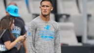 Tetairoa McMillan first catch: Panthers' rookie makes brilliant grab from Bryce Young to start career