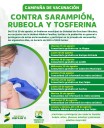 ESTE VIERNES, JORNADA INTENSIVA DE VACUNACIÓN CONTRA SARAMPIÓN, RUBÉOLA Y TOSFERINA, EN SOLEDAD