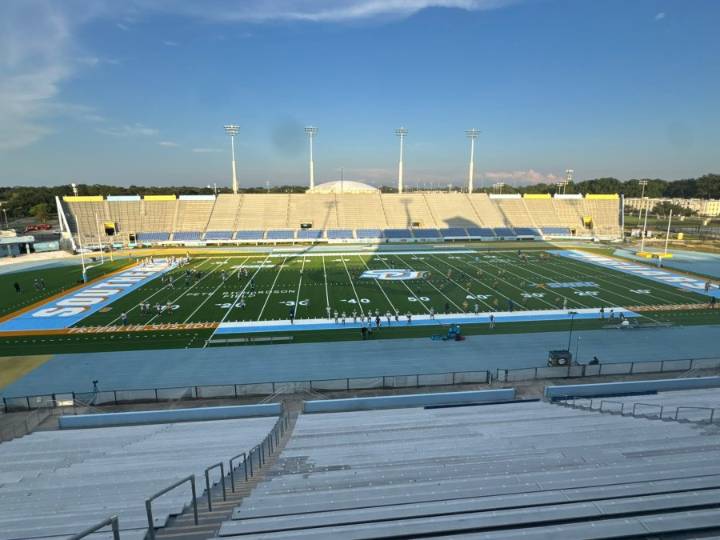 Southern University football game against Bethune