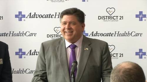 Gov. Pritzker encourages back-to-school vaccinations, says Trump is violating law for sending National Guard to reduce crime