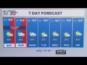 10 Weather: Friday late night forecast