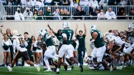 Michigan State beats Western Michigan 23-6, Makhi Frazier runs for 103 yards and a touchdown