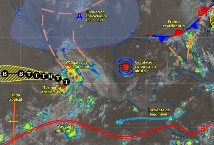 Clima en Guadalajara hoy: Siguen las lluvias este viernes por el ciclón “Ivo”