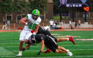 Miners football falls in close battle to reigning 3A champion Morgan