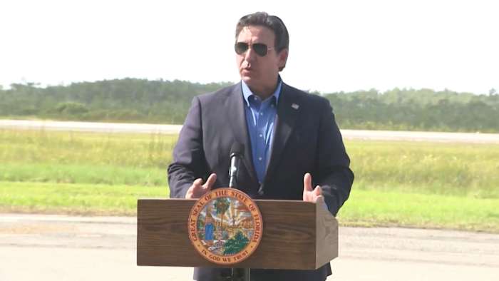 LIVE: Gov. DeSantis holds news conference with chief financial officer in Orlando