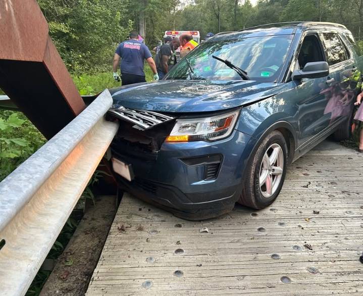Stafford man arrested after crashing car with children inside, drugs found nearby