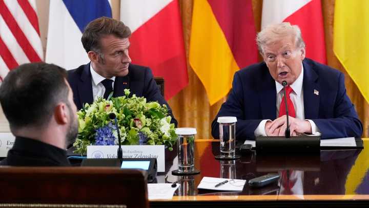 Trump offers assurances that US troops won't be sent to help defend Ukraine