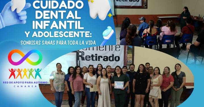 Capacitan en Cananea sobre salud dental en infantes y adolescentes