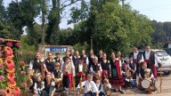 Los niños, protagonistas de la procesión de La Velilla en Meluerda (Ribadesella)