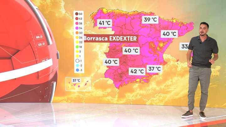 España sufre la quinta ola de calor más duradera desde que hay registros con temperaturas de hasta 44ºC