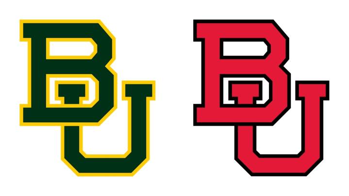 Seeing double? Baylor sues Boston University over strikingly similar logos