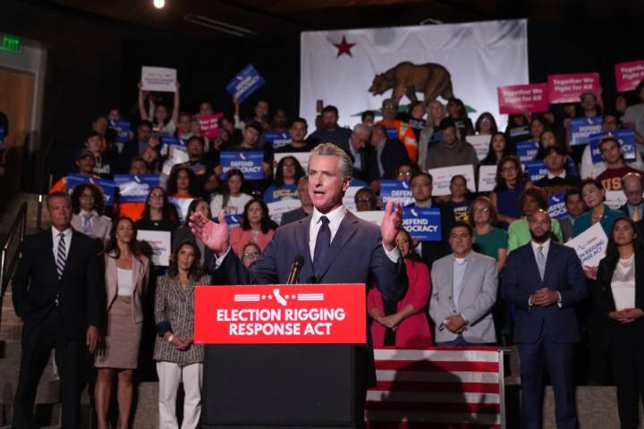 Newsom signs bill putting redistricting measure before voters in November