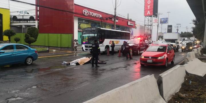 Accidente en Periférico Norte deja un motociclista fallecido