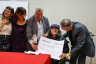 Charly García participó del acto donde fue declarado Doctor Honoris Causa de la Universidad de Buenos Aires