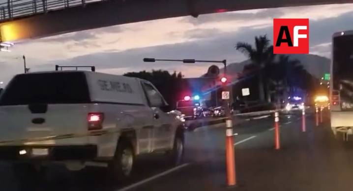 Muere motociclista tras fatal percance sobre el Boulevard de Manzanillo