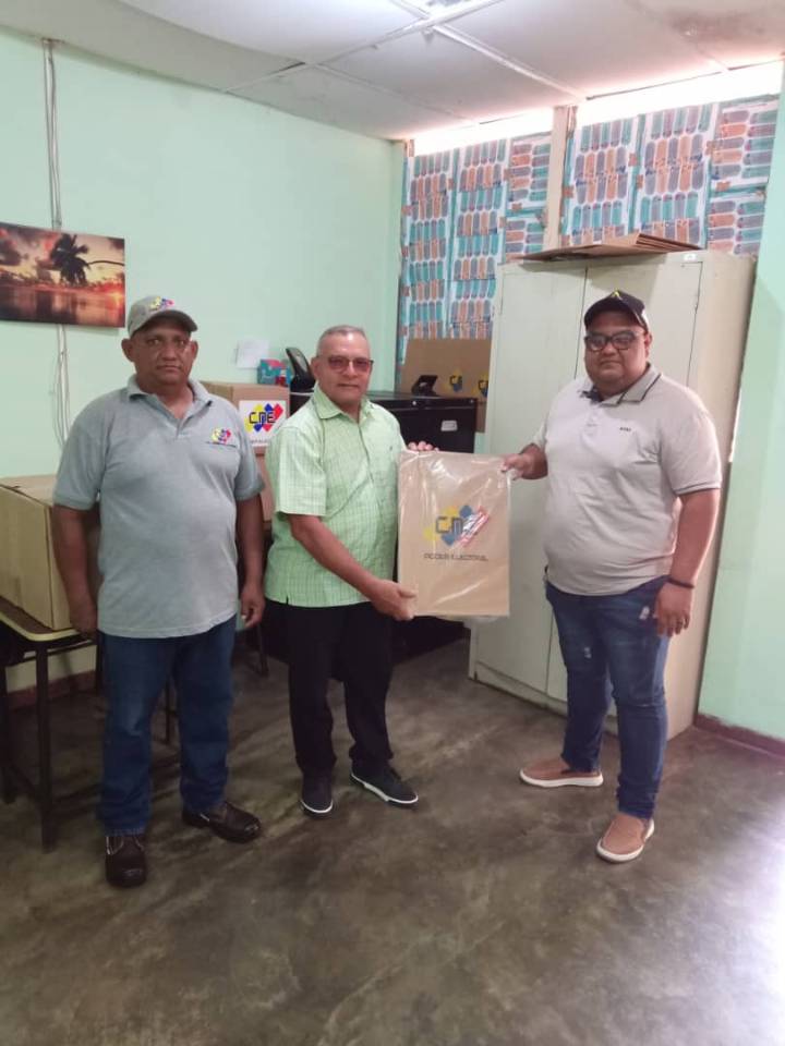 Comisión Electoral de bolas criollas recibe asistencia del CNE en Delta Amacuro