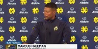 Marcus Freeman sees difference in Fighting Irish after naming CJ Carr starting QB