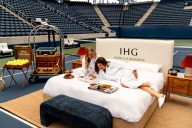 This giveaway lets fans have breakfast in bed on the U.S. Open court