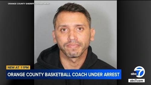 Orange County basketball coach arrested for alleged sexual relationship with girl