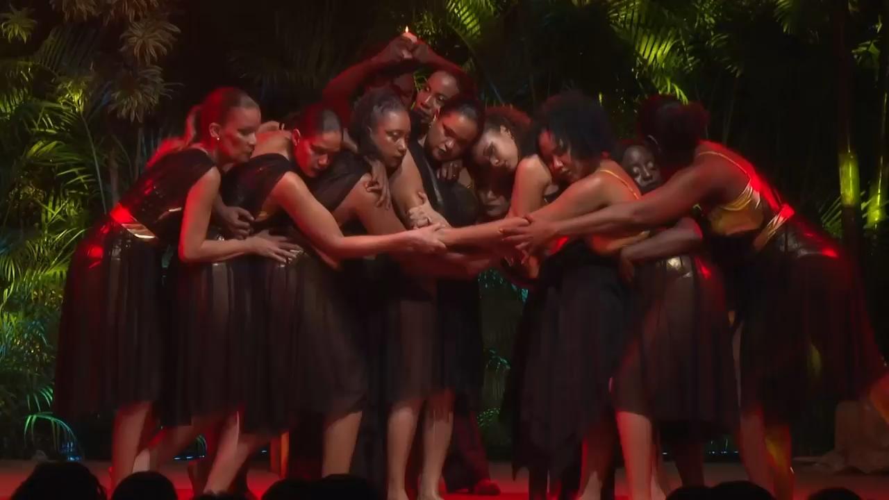 Haitian dancers perform to demonstrate resilience during challenging times amid security crisis
