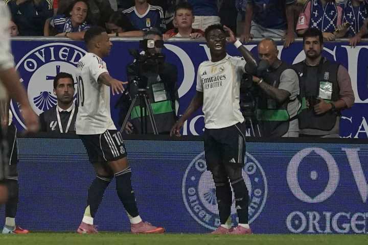 Vinícius, una suplencia inesperada, reacción inmediata y rebeldía