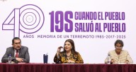 Gobierno de CDMX anuncia actividades para conmemorar 40 años del terremoto de 1985