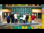 Santa Rita High School receives donation for flag football