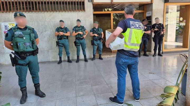 Más de una decena de detenidos en la operación contra el blanqueo de capitales en Mallorca