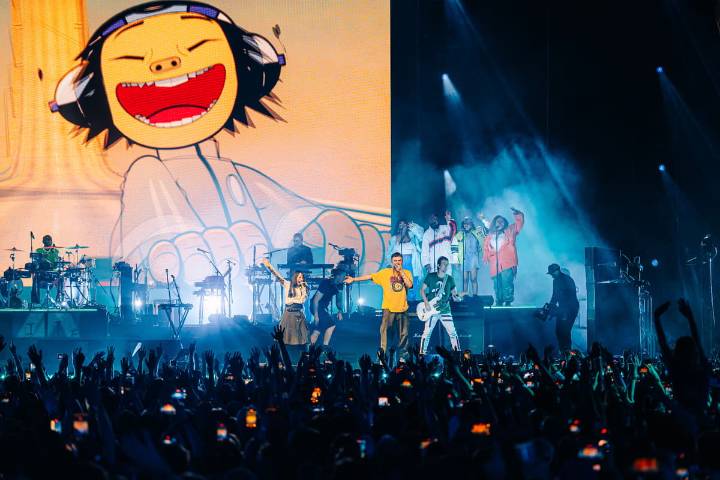 Gorillaz kick off run of four London shows with debut album in full