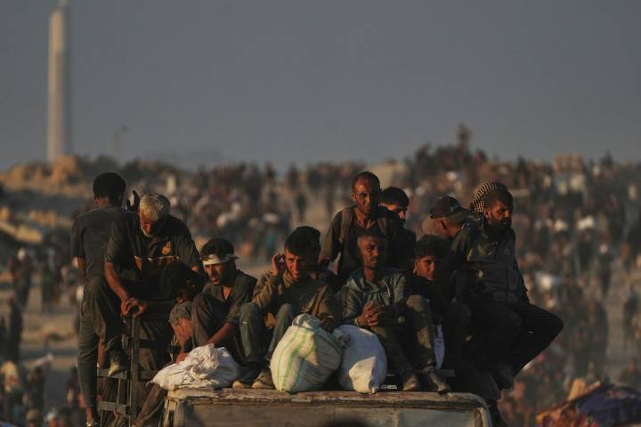 Stay under bombardment or flee to overcrowded shelters? In Gaza, there are no good choices