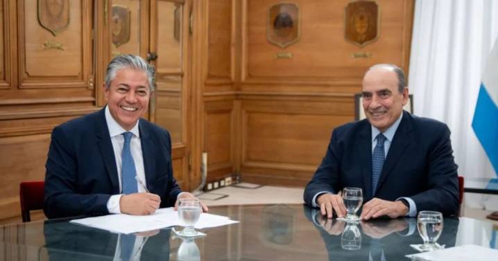 Rolando Figueroa se reunió con Guillermo Francos para reclamar una «deuda» de Nación con Neuquén: «No peleamos por pelear»